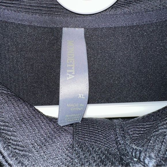 Mondetta Black Zip Up Jacket, Size XL - Picture 4 of 5